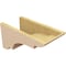 Ekena Millwork 8"W x 16"D x 8"H Wide New Brighton Rough Cedar Woodgrain TimberThane Corbel, Primed Tan CORUR08X16X08NEBRCPR - alternate 3
